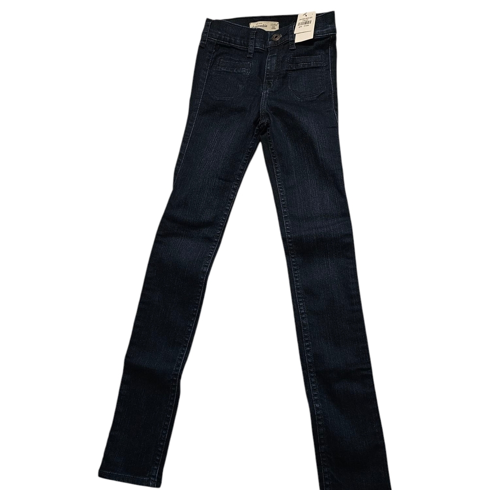 Abercrombie Kids Blue Jeans 10 Slim NWT - Picture 1 of 5